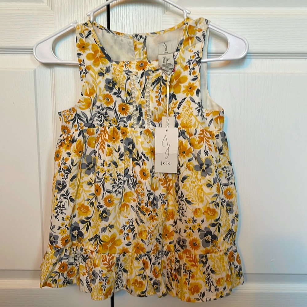 Girls floral tunic and legging set